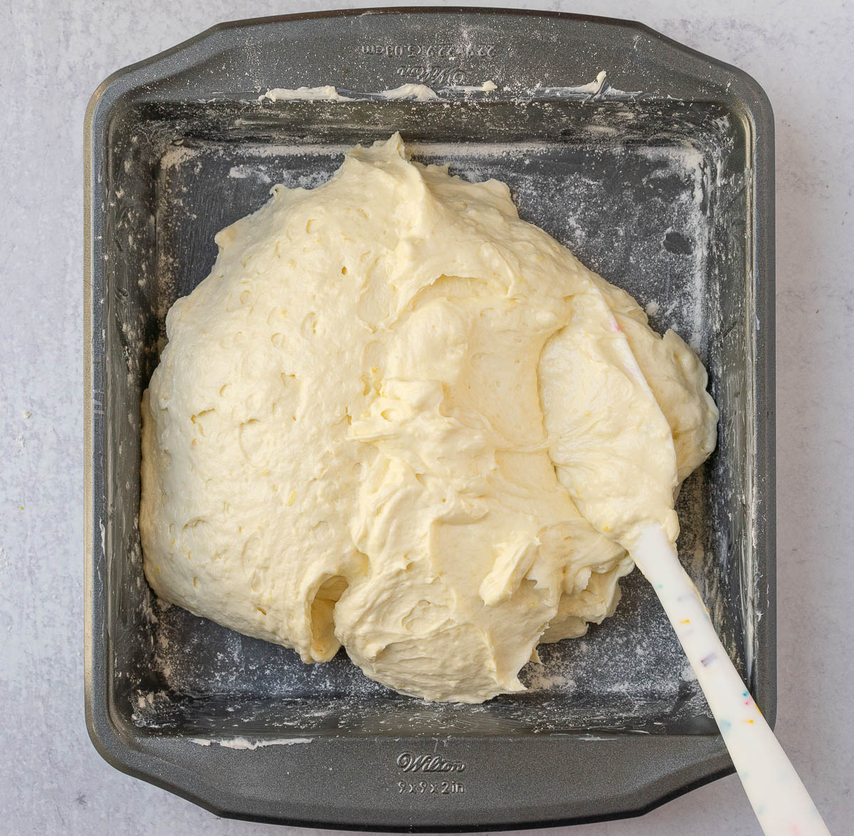 lemon cake batter