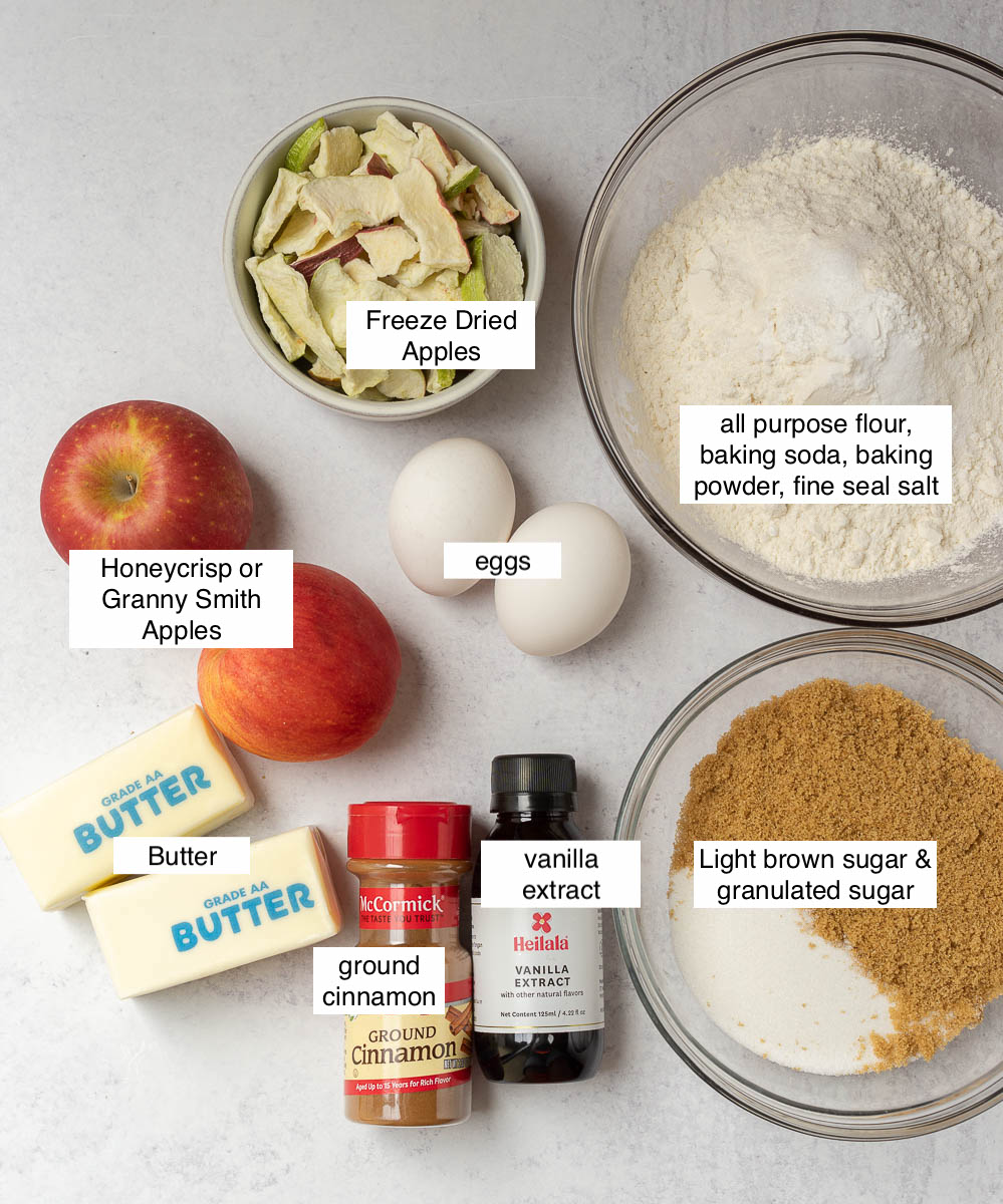 apple pie cookie ingredients