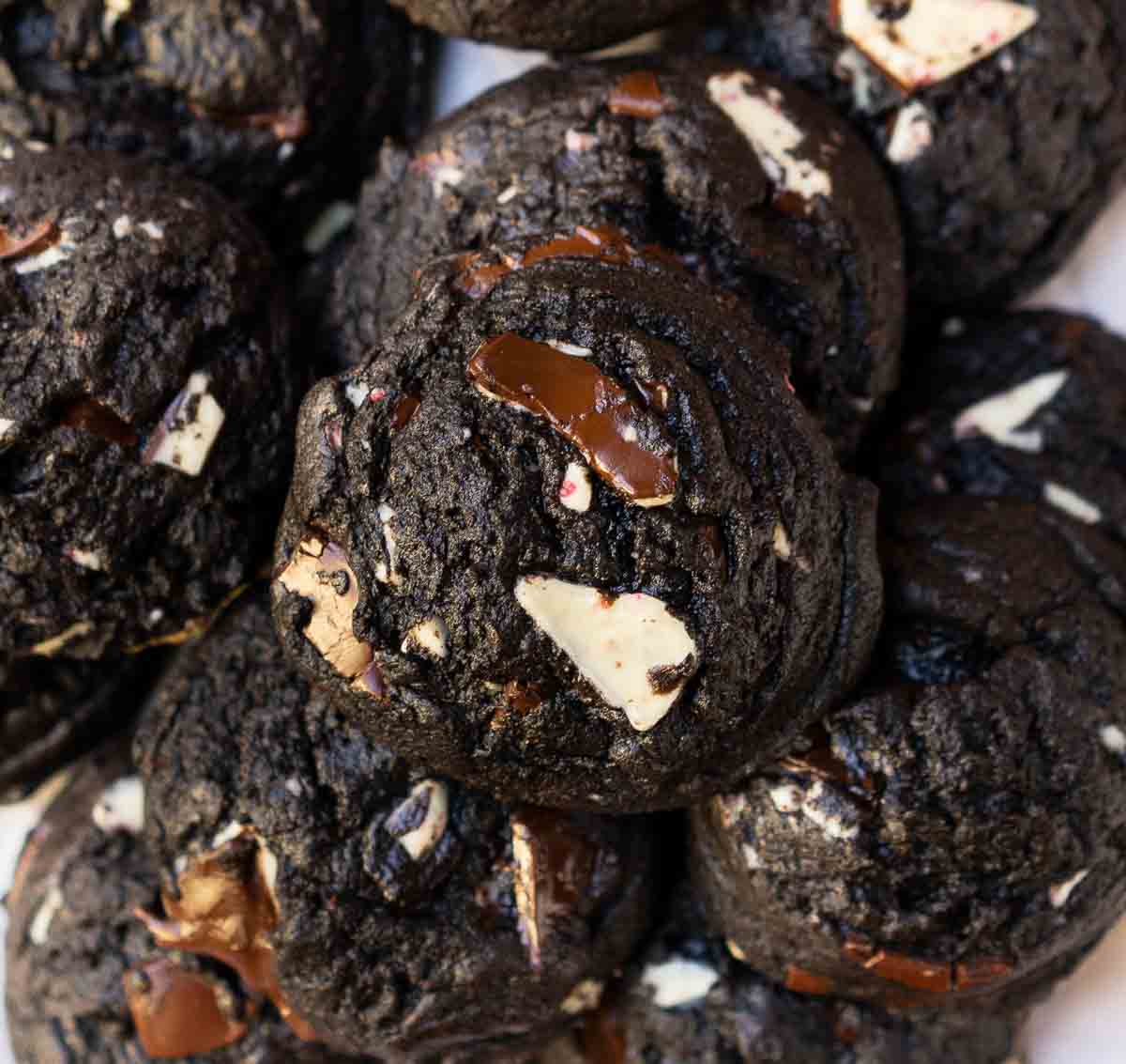 chocolate peppermint cookies