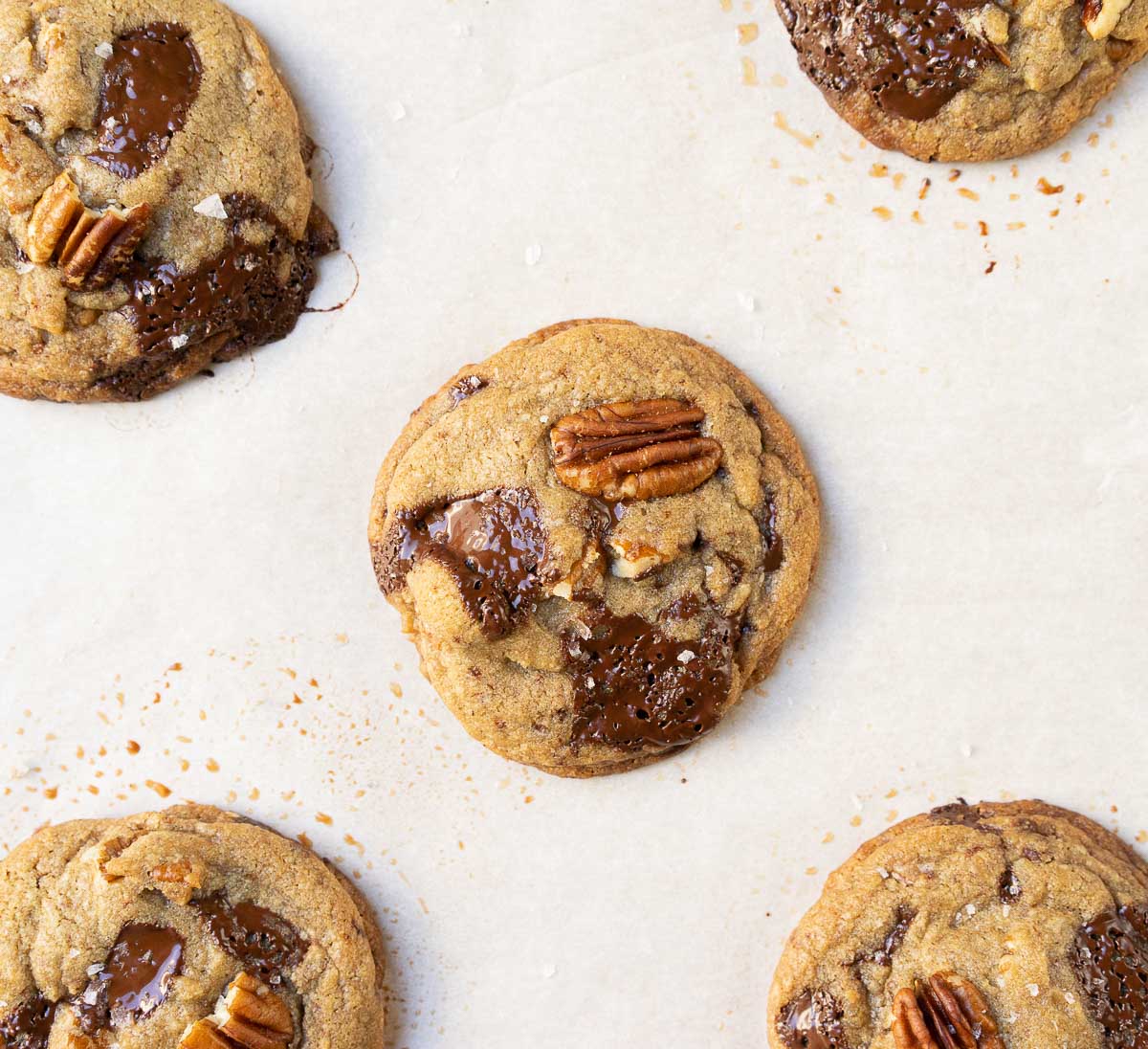 pecan chocolate chip cookies