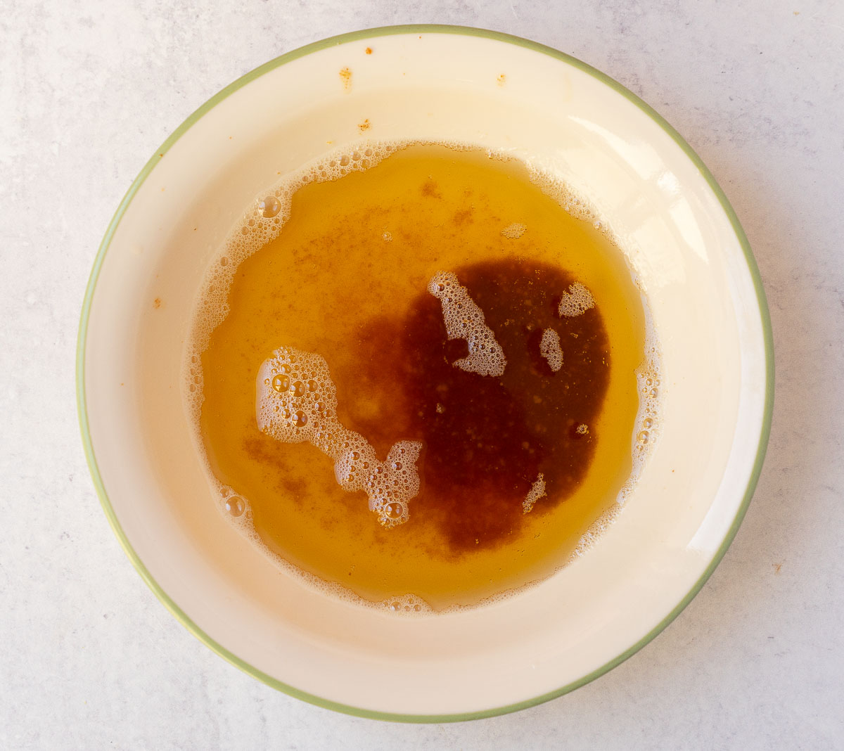 brown butter in bowl