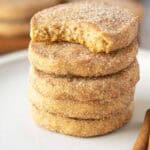 cinnamon shortbread cookies.