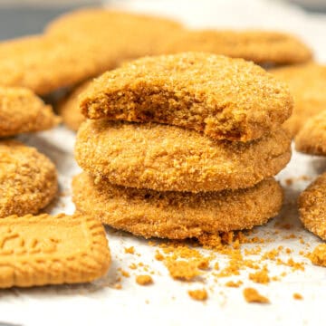 soft biscoff cookies.